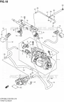 CORPS DE PAPILLON (VZR1800ZL2 E33) pour Suzuki INTRUDER 1800 2012