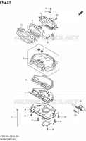 COMPTEUR (VZR1800L2 E24) pour Suzuki INTRUDER 1800 2012