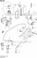 PARTIE ELECTRIQUE (VZR1800L2 E02) pour Suzuki INTRUDER 1800 2012