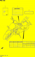ETIQUETTE (VZR1800ZL4 E02) pour Suzuki INTRUDER 1800 2014