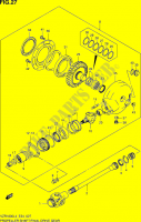 ARBRE DE TRANSMISSION   COUPLE CONIQUE ARRIERE (VZR1800ZL4 E24) pour Suzuki INTRUDER 1800 2014