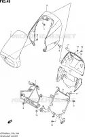 SUPPORT   CARENAGES DE PHARE pour Suzuki INTRUDER 1800 2014