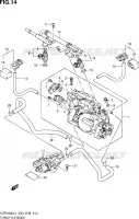 CORPS DE PAPILLON (VZR1800L4 E28) pour Suzuki INTRUDER 1800 2014