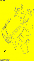 COUVERCLES DE CADRE AVANT pour Suzuki INTRUDER 1800 2014
