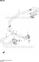 SYSTEME RECYCLAGE GAZ ECHAPPEMENT (VZR1800BZL4 E03) pour Suzuki BOULEVARD 1800 2014