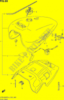 RESERVOIR D'ESSENCE (VZR1800BZL4 E19) pour Suzuki INTRUDER 1800 2014