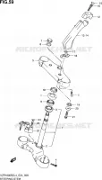 COLONNE DE DIRECTION pour Suzuki BOULEVARD 1800 2014