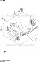PHARE (VZR1800BZL4 E02) pour Suzuki INTRUDER 1800 2014
