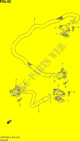 SYSTEME RECYCLAGE GAZ ECHAPPEMENT (VZR1800L3 E02) pour Suzuki INTRUDER 1800 2013