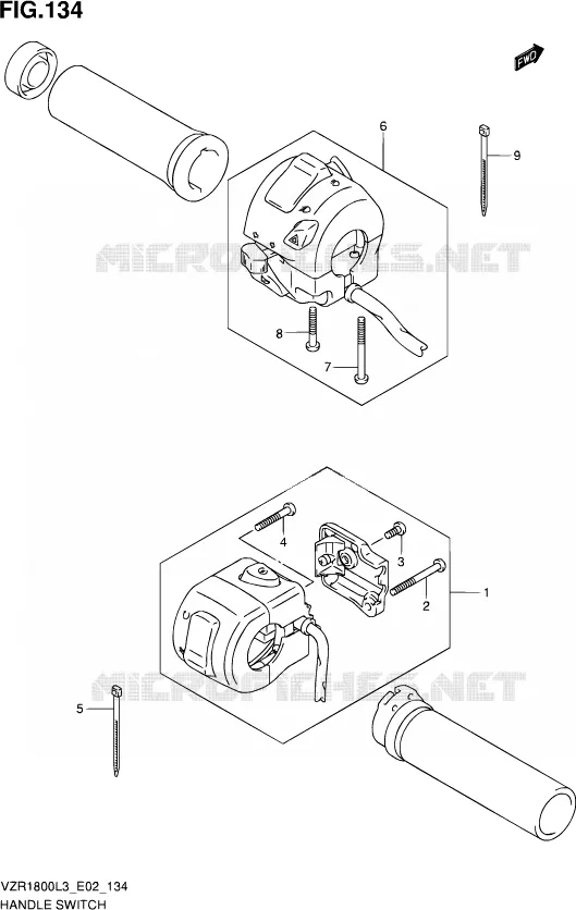 COMMODOS (VZR1800L3 E02) Suzuki MOTO 1800 INTRUDER 2013  VZR1800Z L3 (E02)