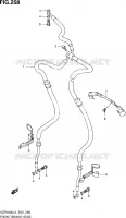 DURITE DE FREIN AVANT (VZR1800L3 E02) pour Suzuki INTRUDER 1800 2013