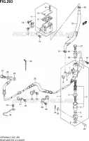 MAITRE CYLINDRE ARRIERE (VZR1800L3 E19) pour Suzuki INTRUDER 1800 2013