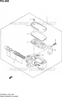 MAITRE CYLINDRE AVANT (VZR1800L3 E24) pour Suzuki INTRUDER 1800 2013