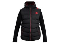 Gilet matelassé avec manches en maille Team Black Suzuki Taille : L -Suzuki